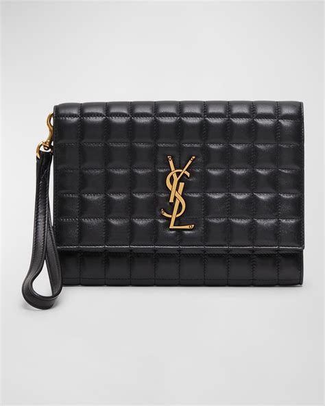 ysl pouch ssense